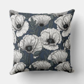 紺地 クッション (裏面)