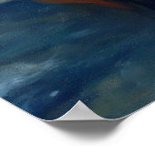 紺碧の海のキャプテン・ツメ | 海賊猫 ポスター (角)