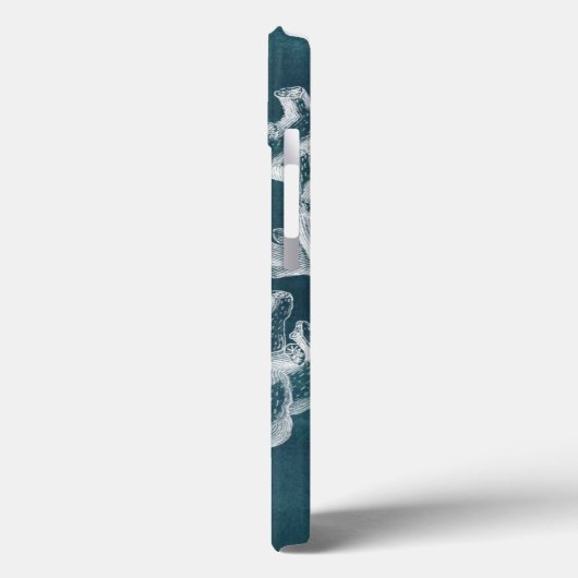 紺碧の珊瑚I Case-Mate iPhoneケース (裏面 / 左)