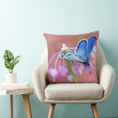 紺碧の蝶 クッション (椅子)