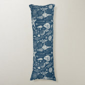 紺碧の貝 ボディピロー (正面縦)