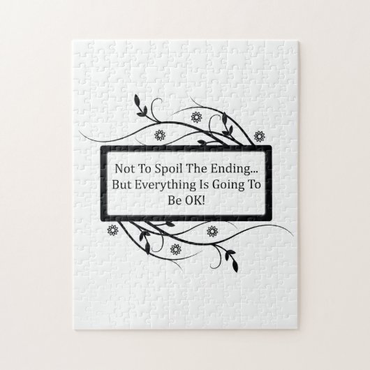 終りをだめにしないため ジグソーパズル (縦)