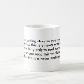終ることがない物語のマグ コーヒーマグカップ (中央)