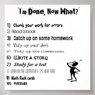 「終わったよ、何を?」 ポスター