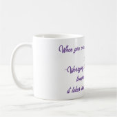 終わったらこ考えの引用文を思い出せ。 コーヒーマグカップ (左)