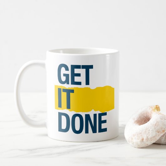 終わらせる コーヒーマグカップ (ドーナツ)