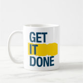 終わらせる コーヒーマグカップ (左)