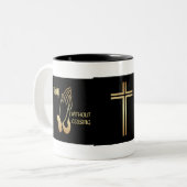 終わらないで祈って下さい ツートーンマグカップ (正面左)