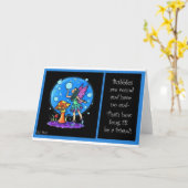 終わらない友達 カード (黄色い花)