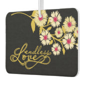 終わりなきラブエアフレッシュナー カーエアーフレッシュナー (左)