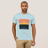 終わりなき夏 - 陽光、自由、ポジティブな波動 Tシャツ (正面フル)