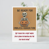 「終わりなき恐怖おもしろいに備え」 (スタンド正面)