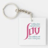 終わりなき愛 キーホルダー (正面)