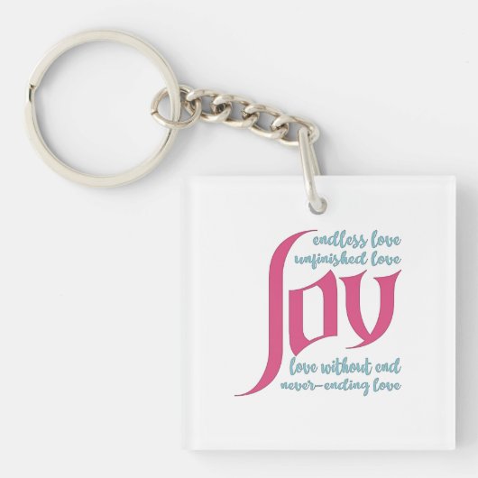 終わりなき愛 キーホルダー (正面)