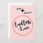 終わりなき愛 サンキューカード (正面/裏面)