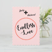 終わりなき愛 サンキューカード (スタンド正面)