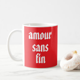 終わりなき愛 (Amour Sans Fin) コーヒーマグカップ