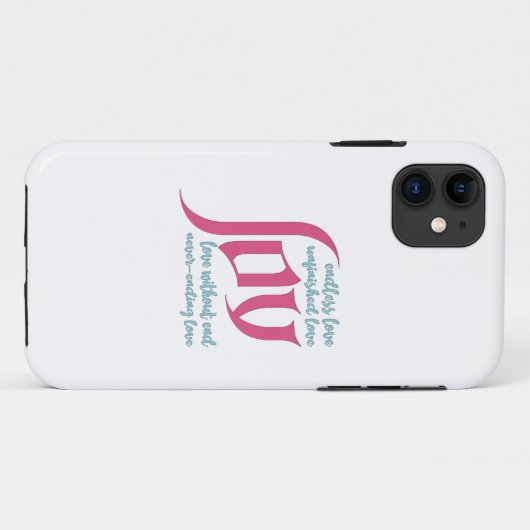 終わりなき愛 Case-Mate iPhoneケース (裏面(横))