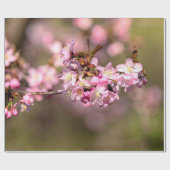 終わりなき美しいの桜さくらんぼ ラッピングペーパー (フラット)