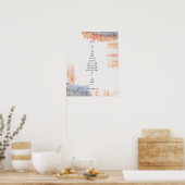 「終わりに」詩のポスター ポスター (キッチン)