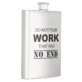 終わりのない仕事を恐れてはいけない フラスク (右)