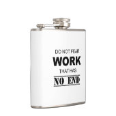 終わりのない仕事を恐れてはいけない フラスク (右)