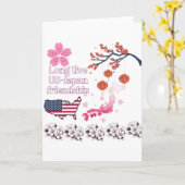 終わりのない友情 白 カード (黄色い花)