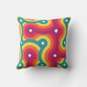 終わりのない渦巻き クッション (裏面)