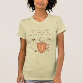 終わりのない物語に満ちた私のオフィス 読者 Tシャツ (正面)
