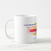 終わりの感動的なマグ コーヒーマグカップ (左)