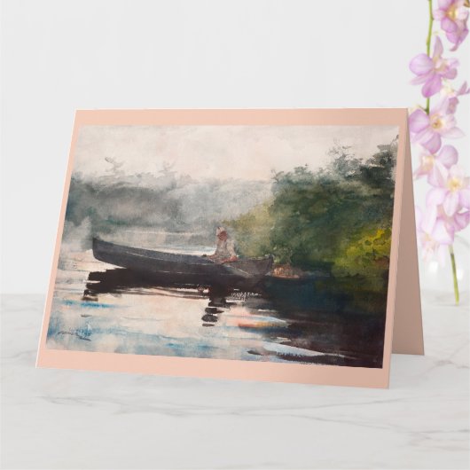 終わりの日,ウィンスローホーマーによるアディロンドック カード (蘭)