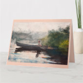 終わりの日,ウィンスローホーマーによるアディロンドック カード (正面)