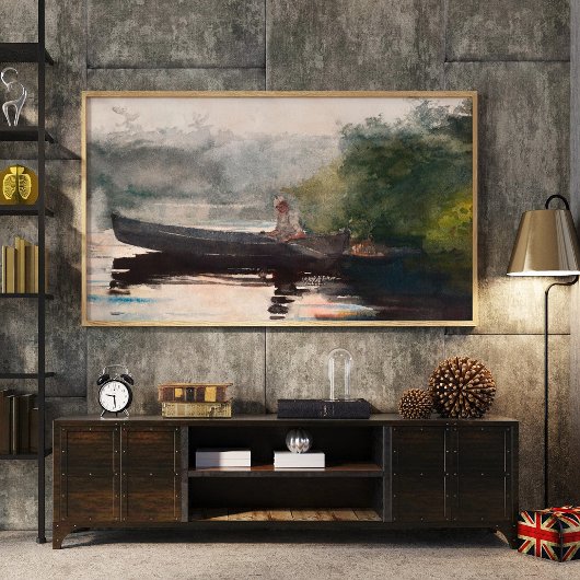 終わりの日，ウィンスローホーマーによるアディロンドック ポスター