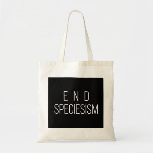終わりのSpeciesismのビーガンの動物権のトートバック トートバッグ