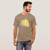 終わりへのヨットの競争 Tシャツ (正面フル)