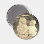 「終わりまで友」磁石 マグネット (正面/裏面)