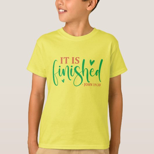終わりを告げる - イースター Tシャツ (正面)