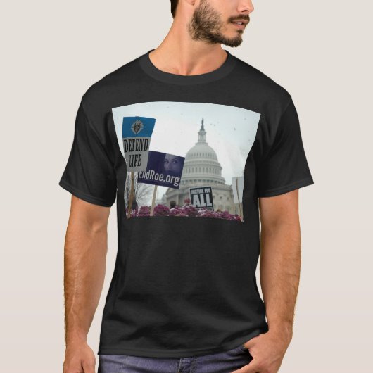 終わり中絶 Tシャツ (正面)