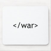 終わり戦争 マウスパッド (正面)