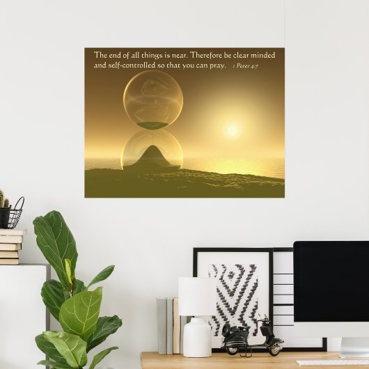 終わり… ポスター (ホームオフィス)