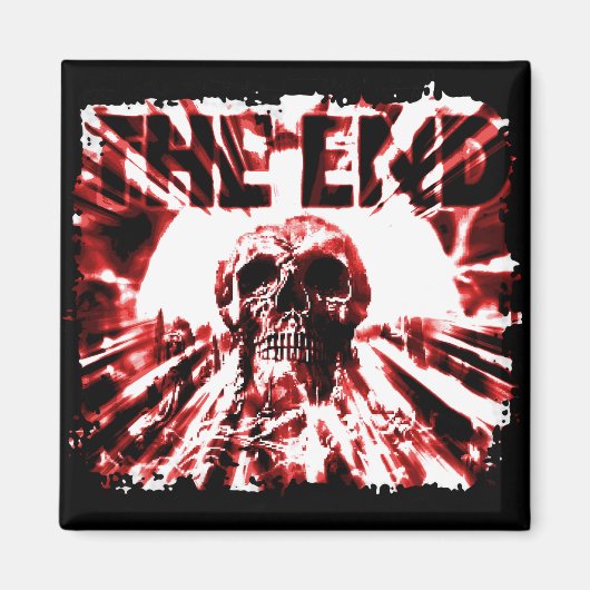 終わり マグネット (正面)