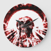 終わり ラージ壁時計 (正面)