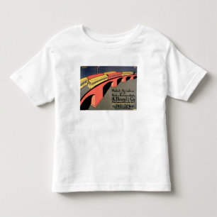 「終わるおよび地下鉄道のための集合所 トドラーTシャツ
