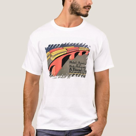 「終わるおよび地下鉄道のための集合所 Tシャツ (正面)