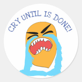 終わるまで泣く ラウンドシール