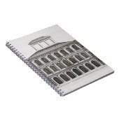 終わるQuirinaleのPalazzo Barberini 1630年 ノートブック (右側)