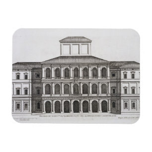 終わるQuirinaleのPalazzo Barberini 1630年 マグネット