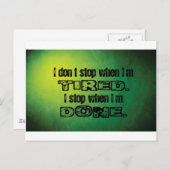 終ストップわった時 ポストカード (正面/裏面)