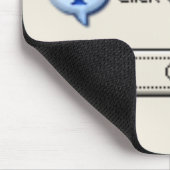 終了クリックOK マウスパッド (コーナー)