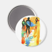 終了サーフィンv.2 マグネット (正面/裏面)